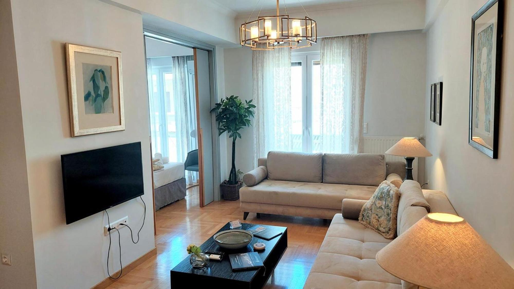 Elegant Apartment In Acropolis 雅典 外观 照片